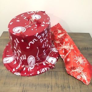 New Year’s Light up Red Hat & Tie  ✨
